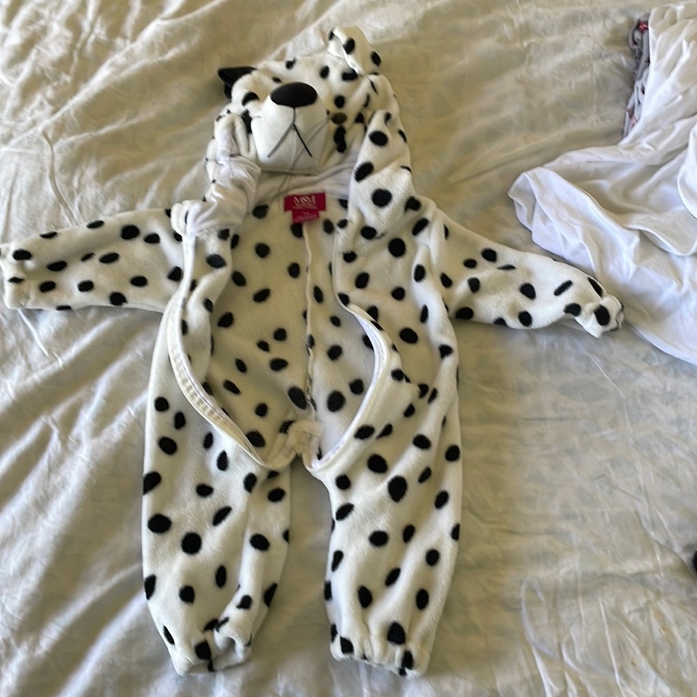 Baby Dalmatian costume. Size 3-6 months